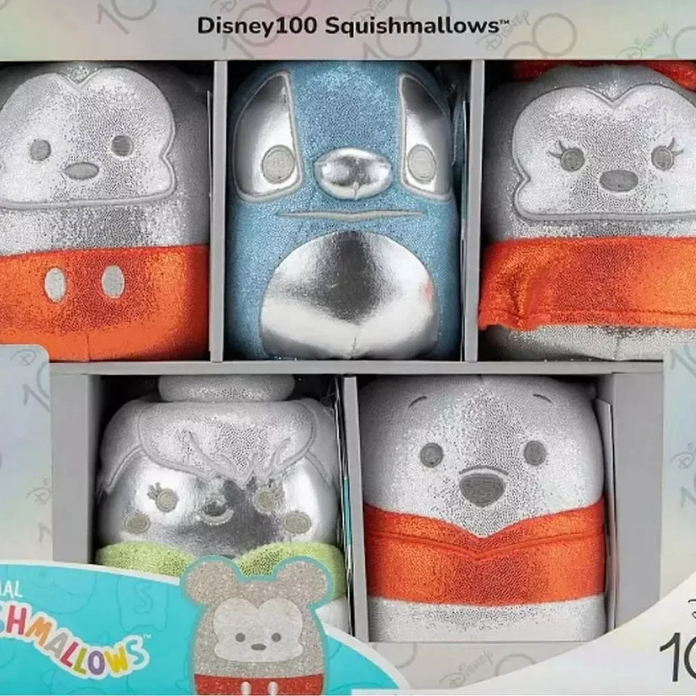 Squishmallows Disney 100 Special Edition Set